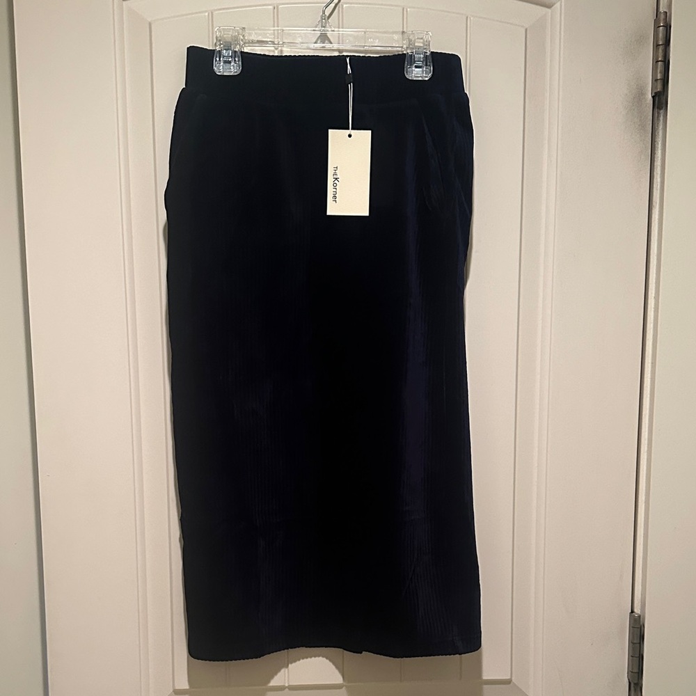 The Korner Dark Blue Skirt
